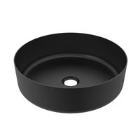 Trendy Taps Premium Quality Matte Black Bathroom Round Basin